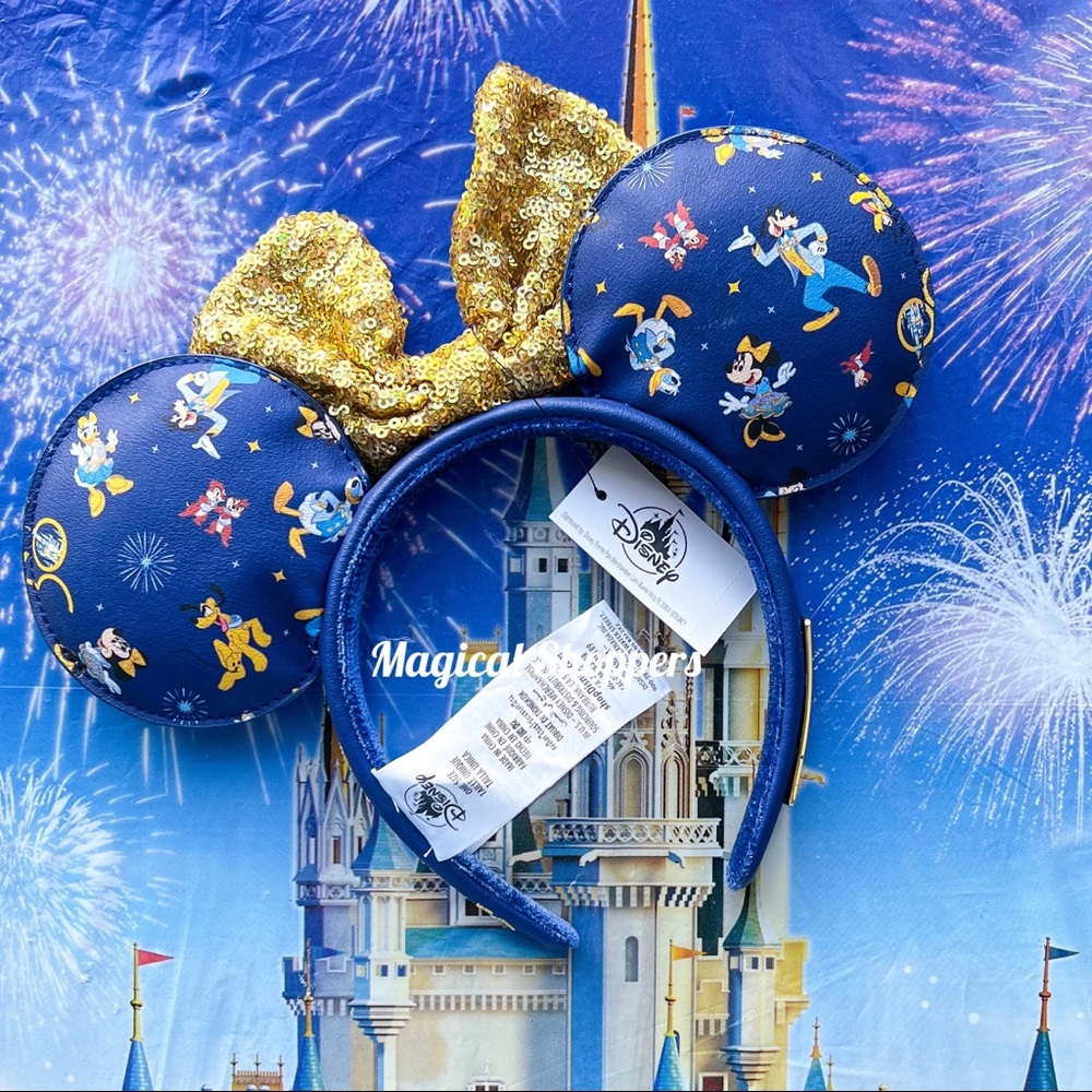2021 Disney Parks Loungefly Walt Disney World 50th Anniversary Ears NWT - Picture 2 of 4